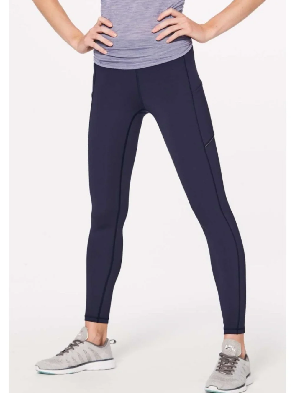 LULULEMON NWT Speed Up Tight Leggings midnight Navy Blue 10 28”